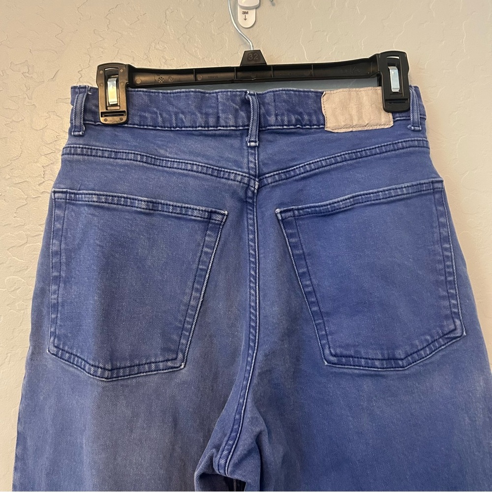 Everlane the way-high jean organic cotton in blue color size 28 regular - Picture 9 of 16